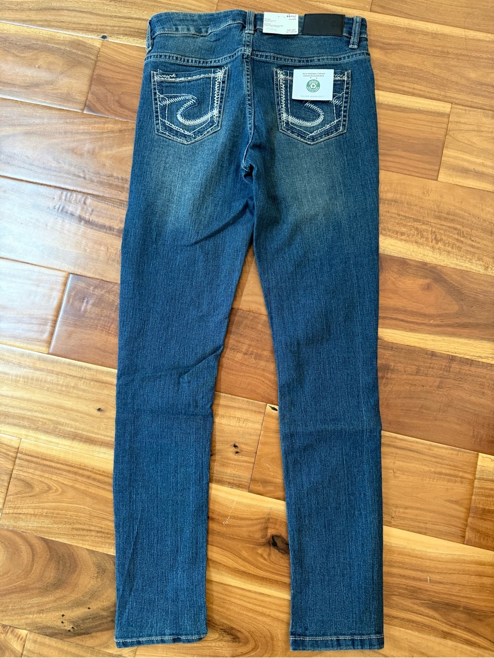 Silver Jeans Amy Midrise Jegging with Contrast Stitching